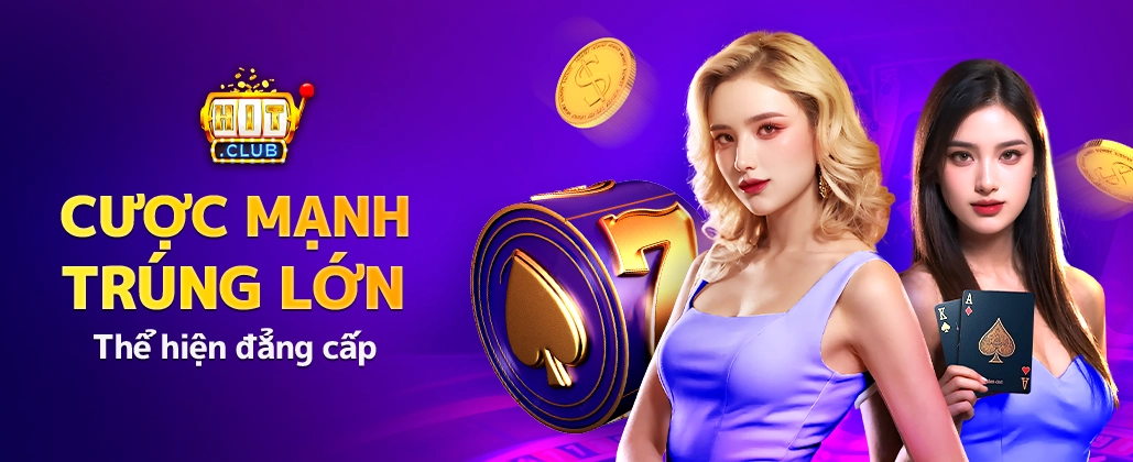 Banner câu lạc bộ HitClub trên di động